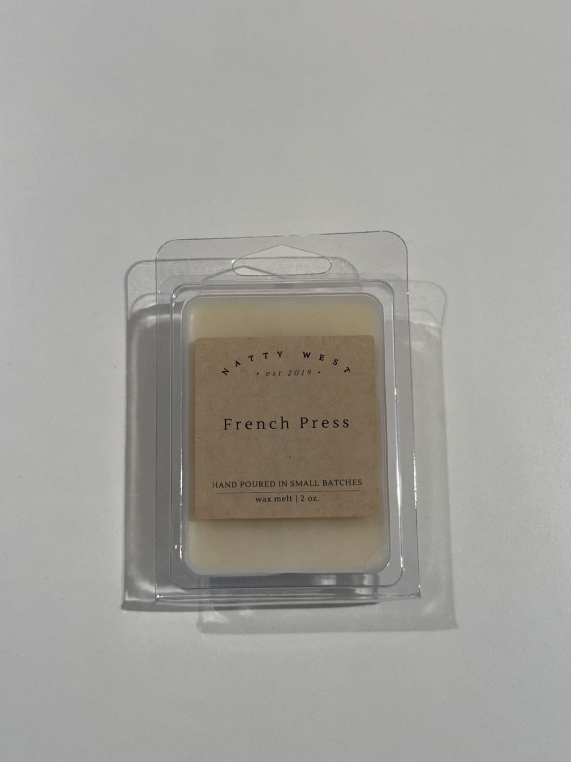French Press Home Fragrance, Size: 2 oz Wax Melt