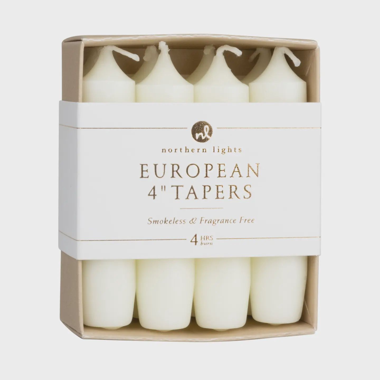 4" Taper Candles 8pk