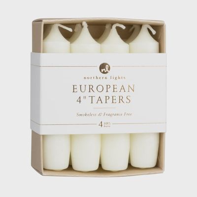4" Taper Candles 8pk