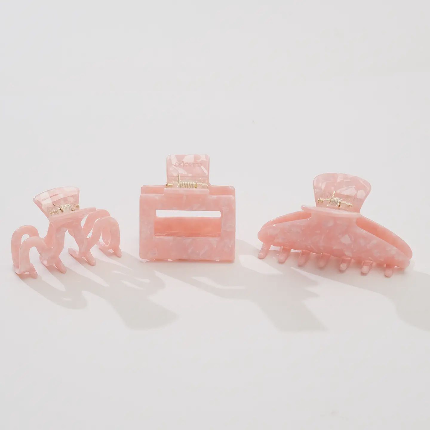 Saltwater Pink | Assorted Small/Medium Claw Clips