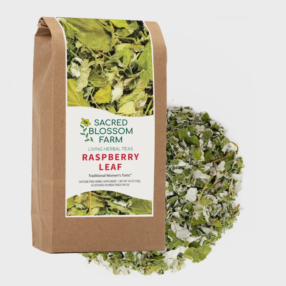Raspberry Leaf Tea - Sacred Blossom Farm
