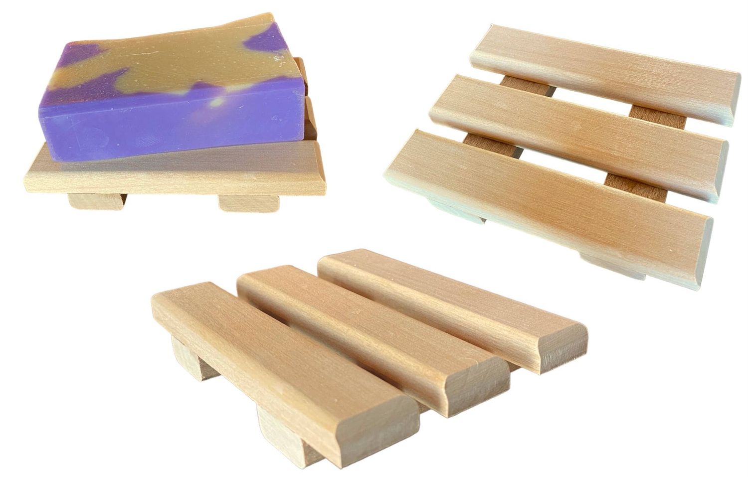 Handcrafted Red Alder Wood Soap Dish