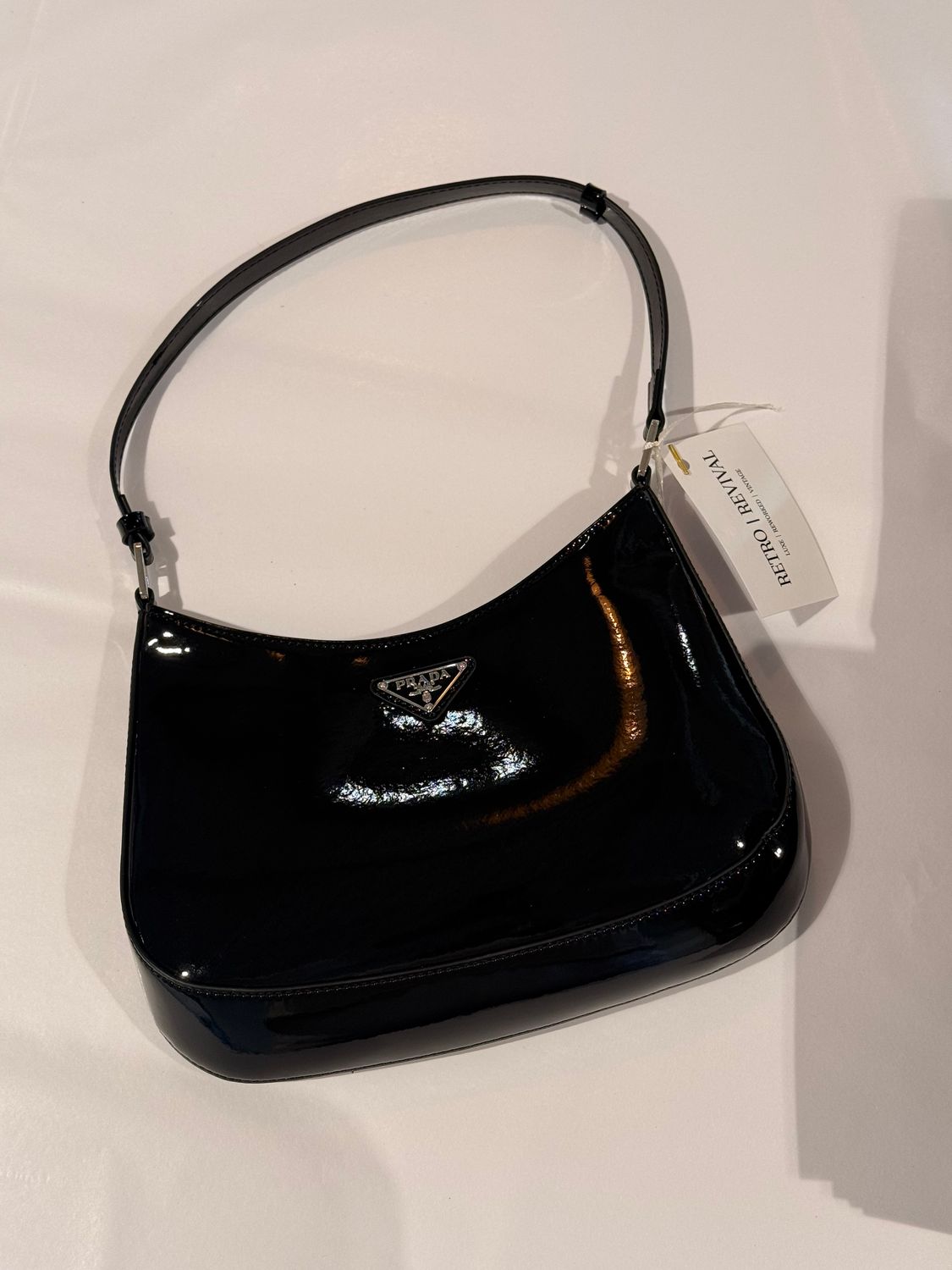 Cleo Patent Leather Bag