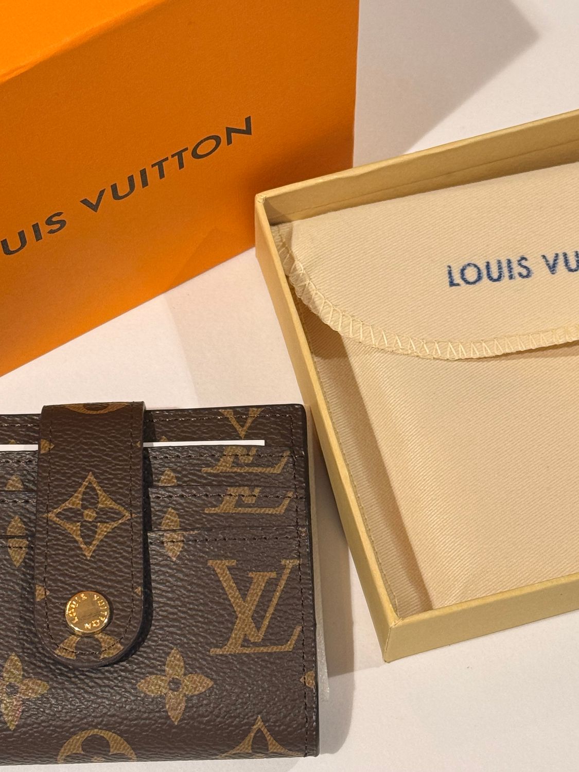 LV Monogram Canvas Wallet