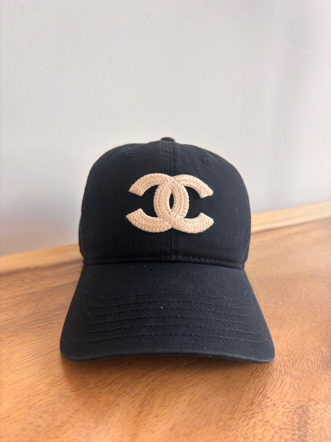 Chanel Baseball Cap - black