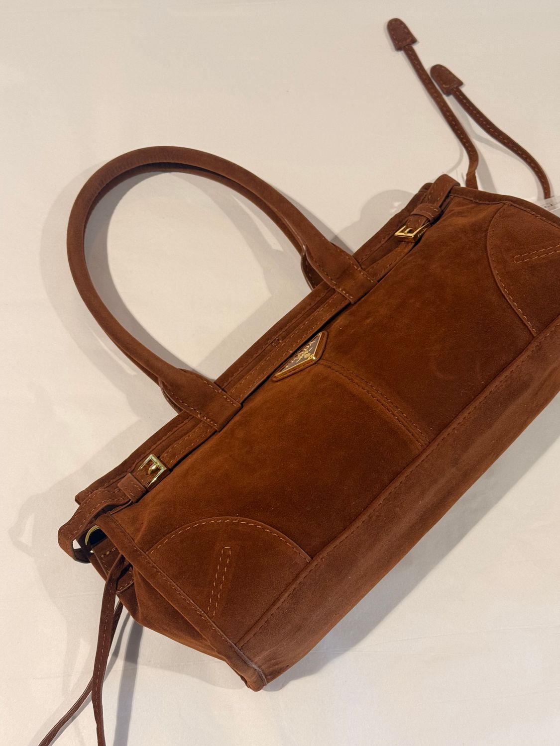 Bonnie Medium Suede Handbag