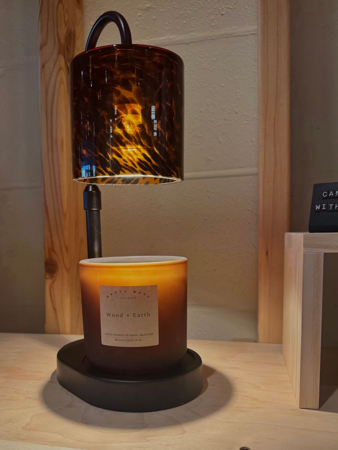 LAMP CANDLE WARMER TORTOISE - Dimmable, Timer, Adjustable