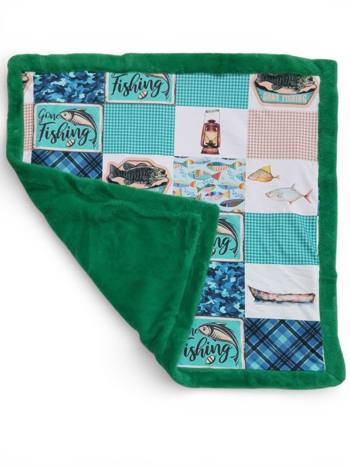 Gone Fishing Blanket