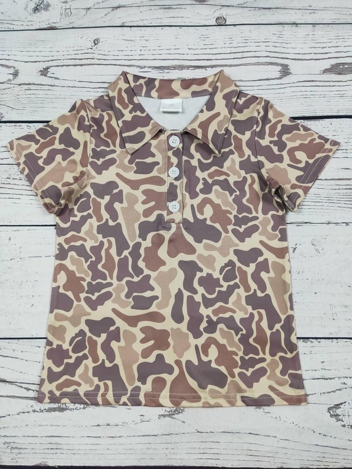 Camo Hunting Polo