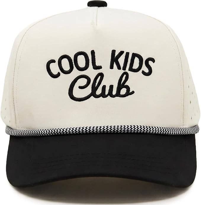 Cool Kids Club Hat Black/Beige