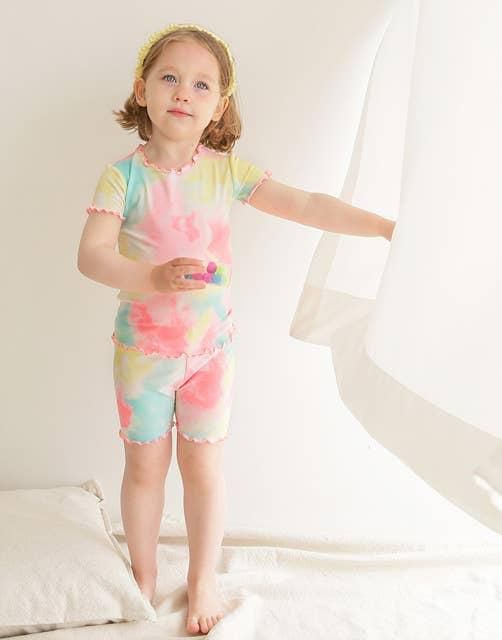 Rainbow Tie Dye Bamboo Set