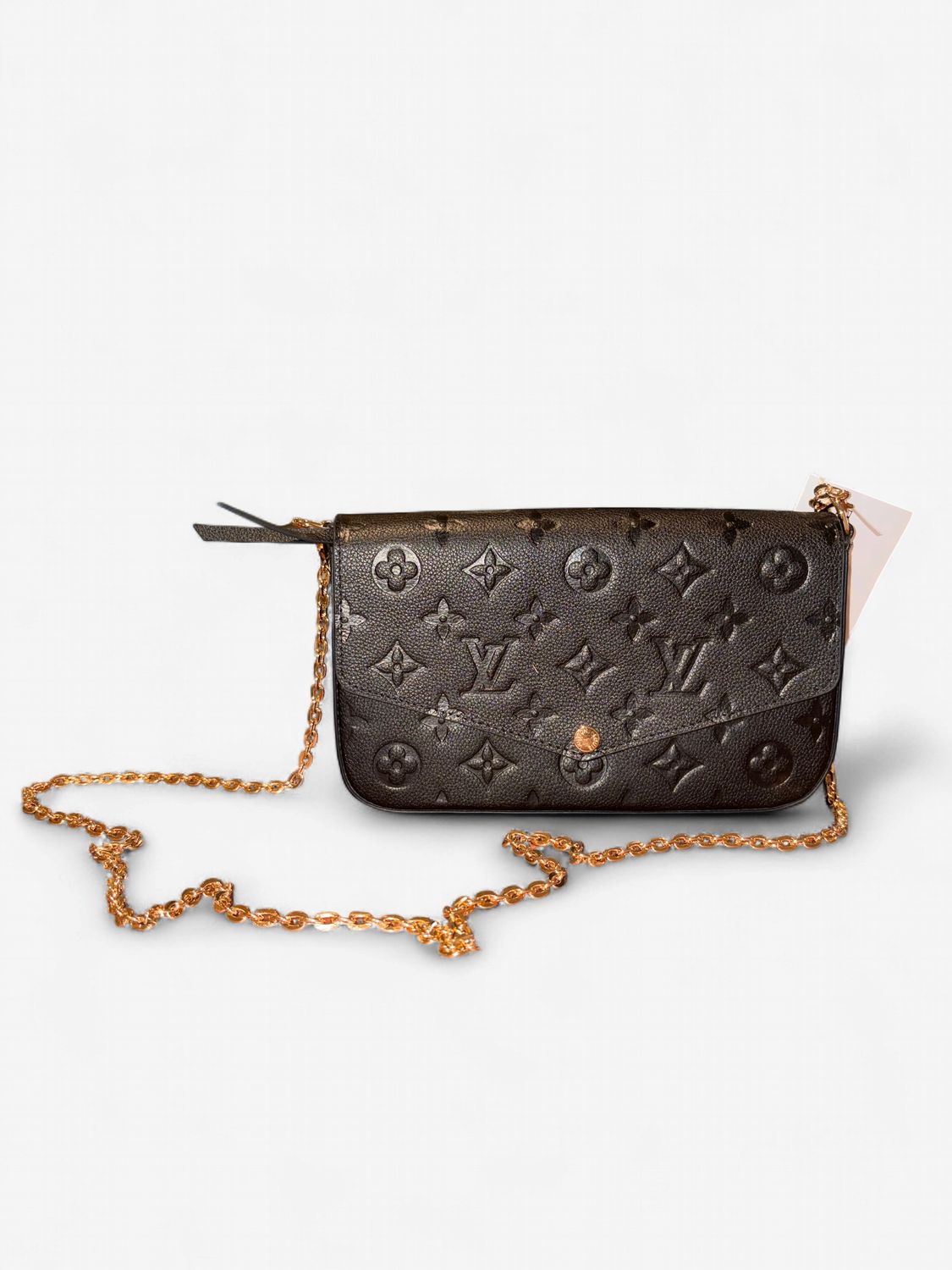 LV Pochette Felicie Monogram Imprint
