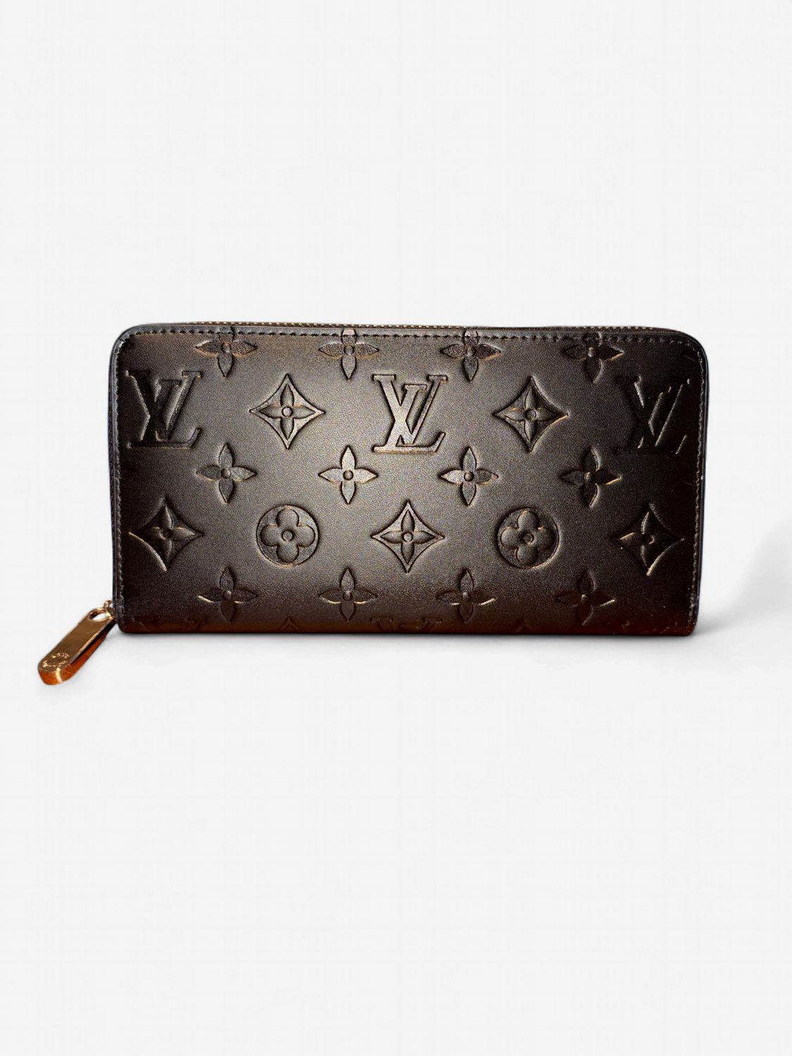 LV Zippy Wallet Black Monorgram