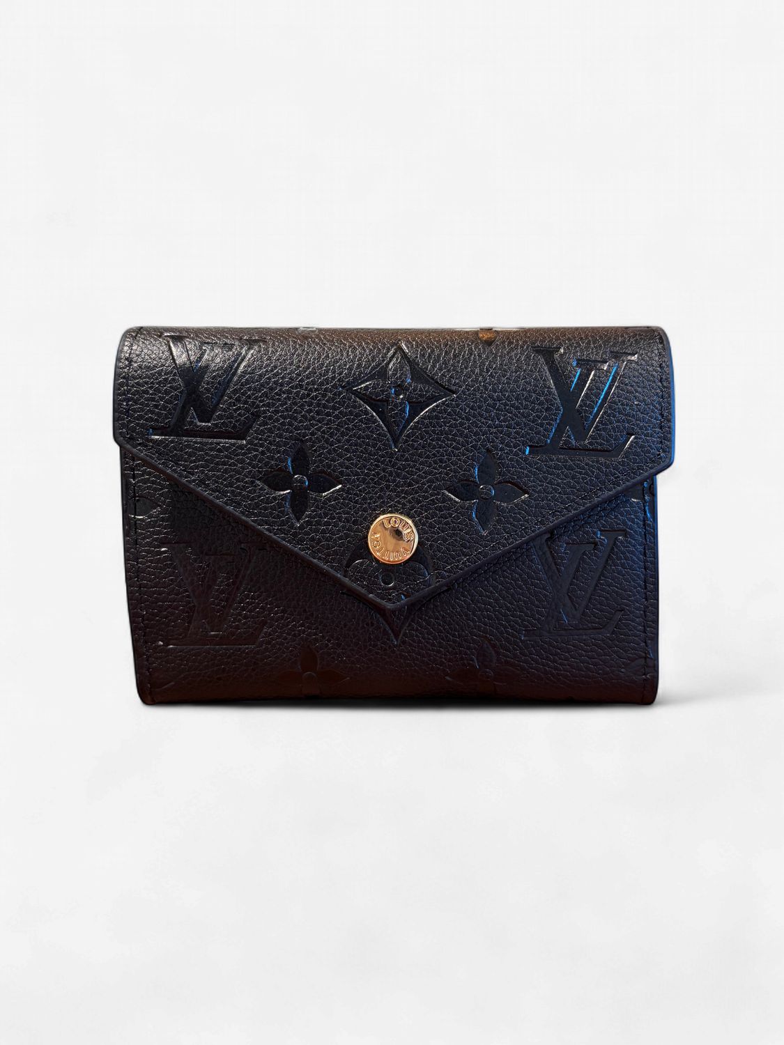 LV Victorine Wallet in Black