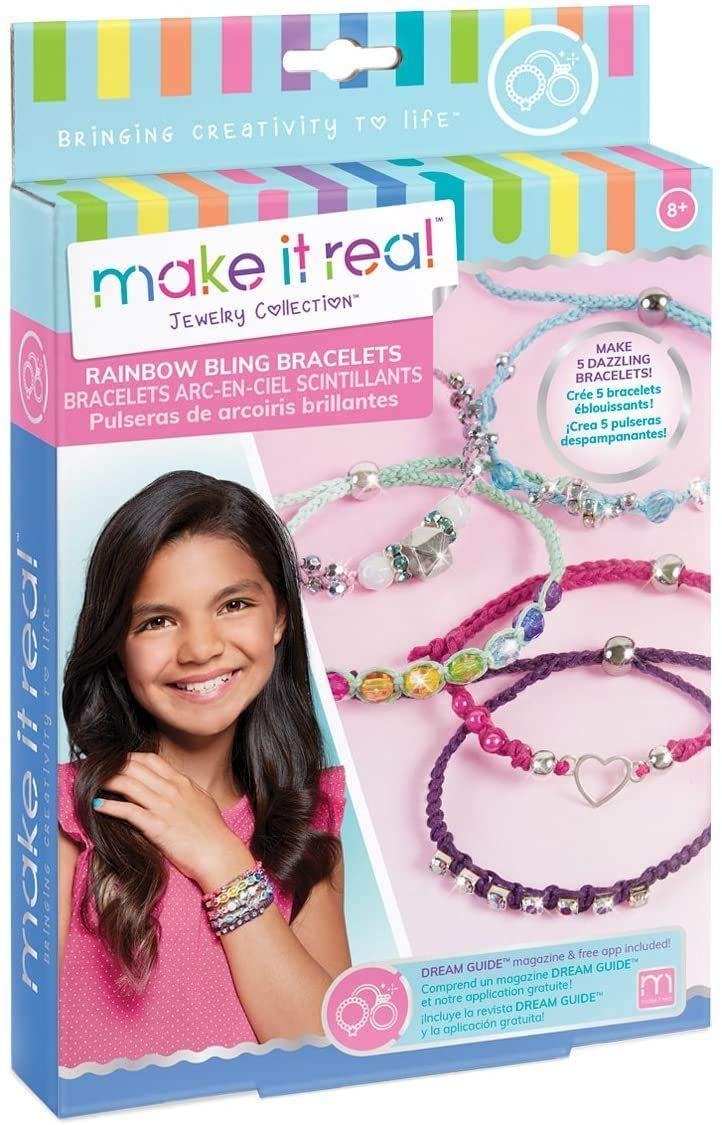 Rainbow Bling Bracelets