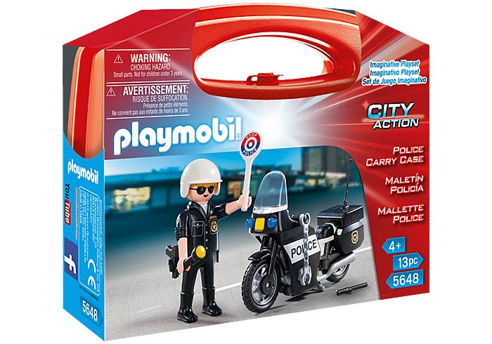 Police Carry Case - Playmobil 5648