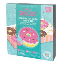 Donut Latch Hook Pillow Set