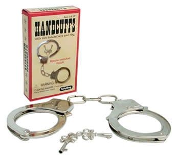 Metal Handcuffs With Keys