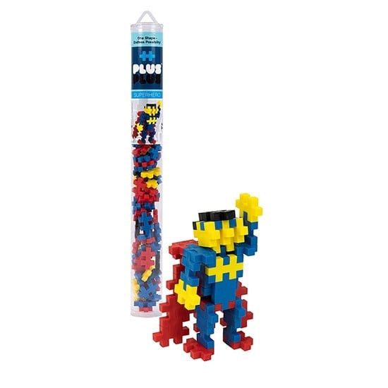 Plus-Plus Superhero Tube