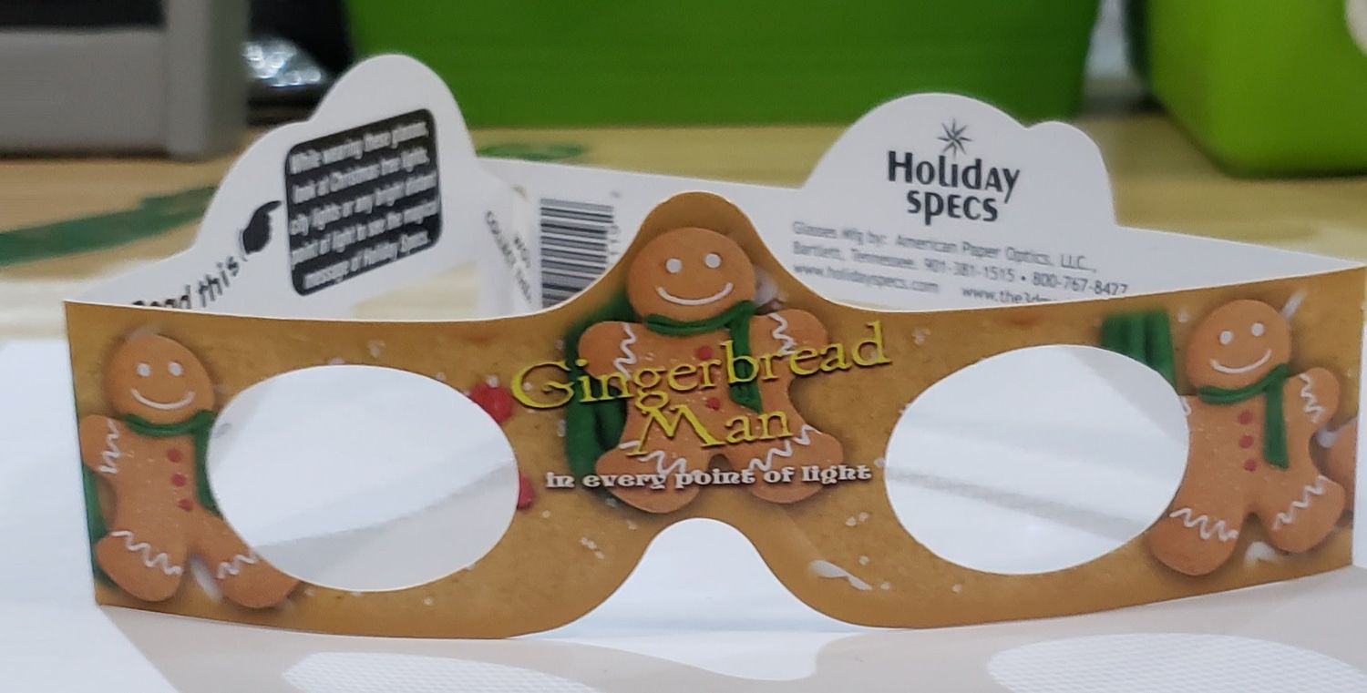 Holiday Specs - Gingerbread Man