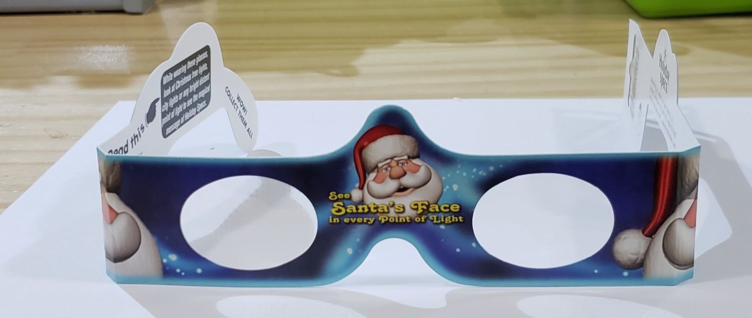 Holiday Specs - Santa