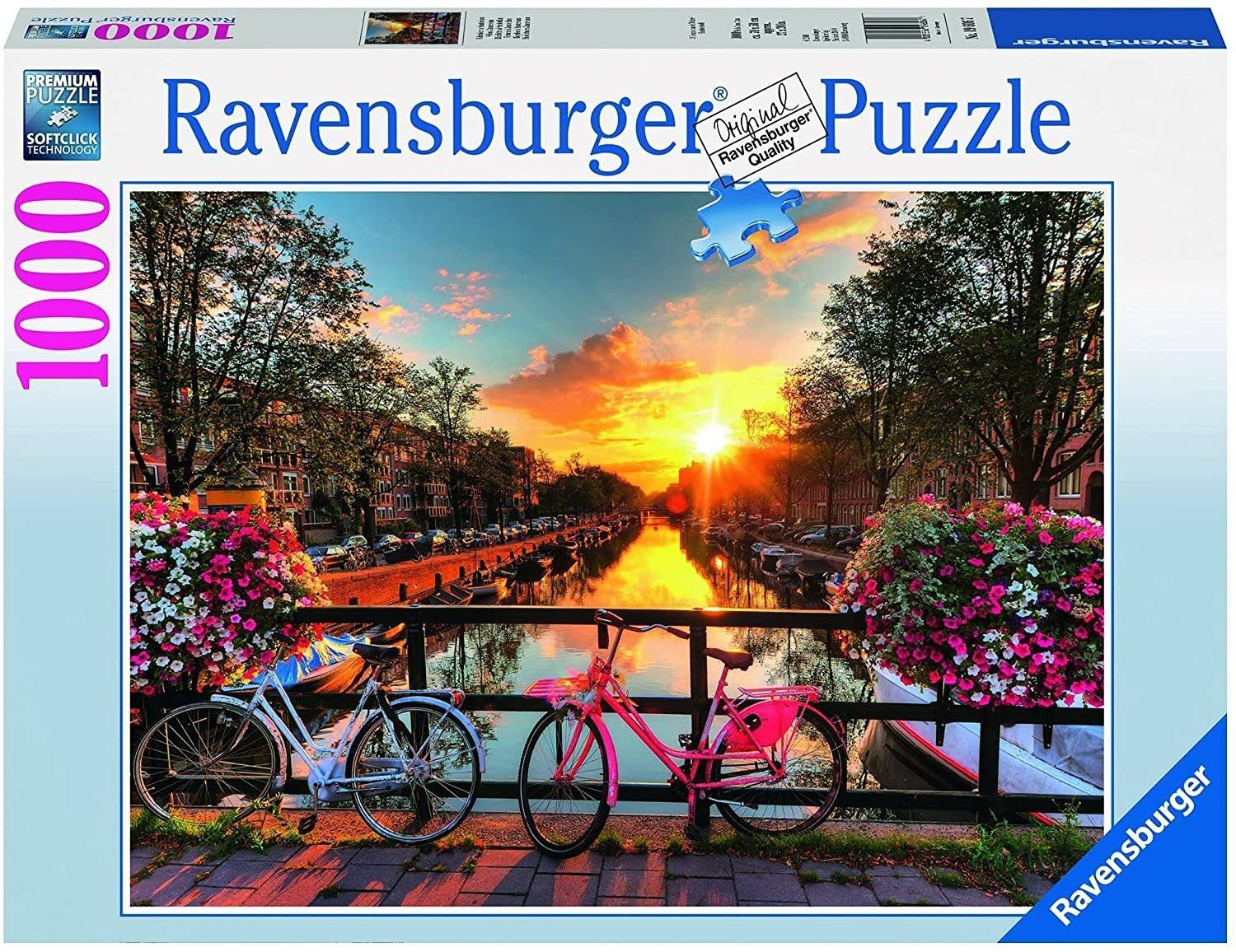 Bicycles in Amsterdam - 1000 pc Puzzle