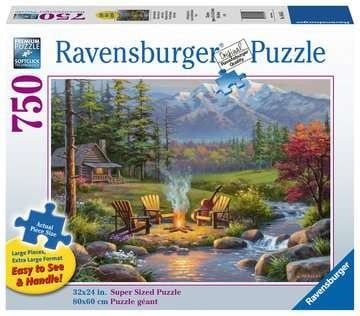 Riverside Livingroom -750 Pc. Large Format Puzzle