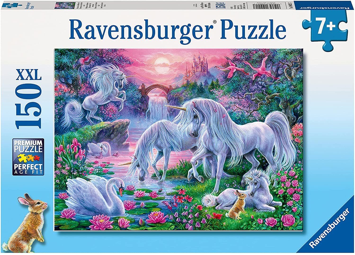 Unicorns in the Sunset Glow - 150 pc Puzzle