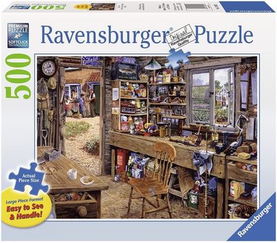 Dad's Shed - 500 Pc. Large Forrmat Puzzle