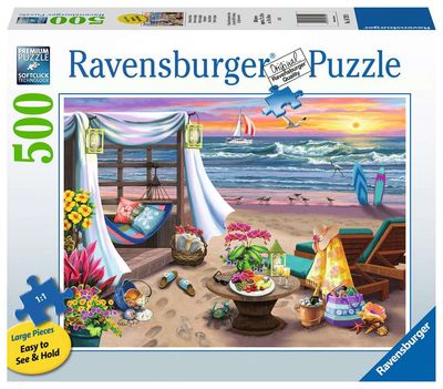 Cabana Retreat - 500 Pc. Large Format Puzzle