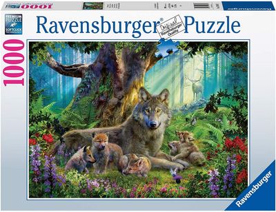 Wolves in the Forest - 1000 Pc. Puzzle