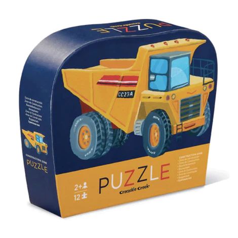 Construction Zone Puzzle - 12 pc