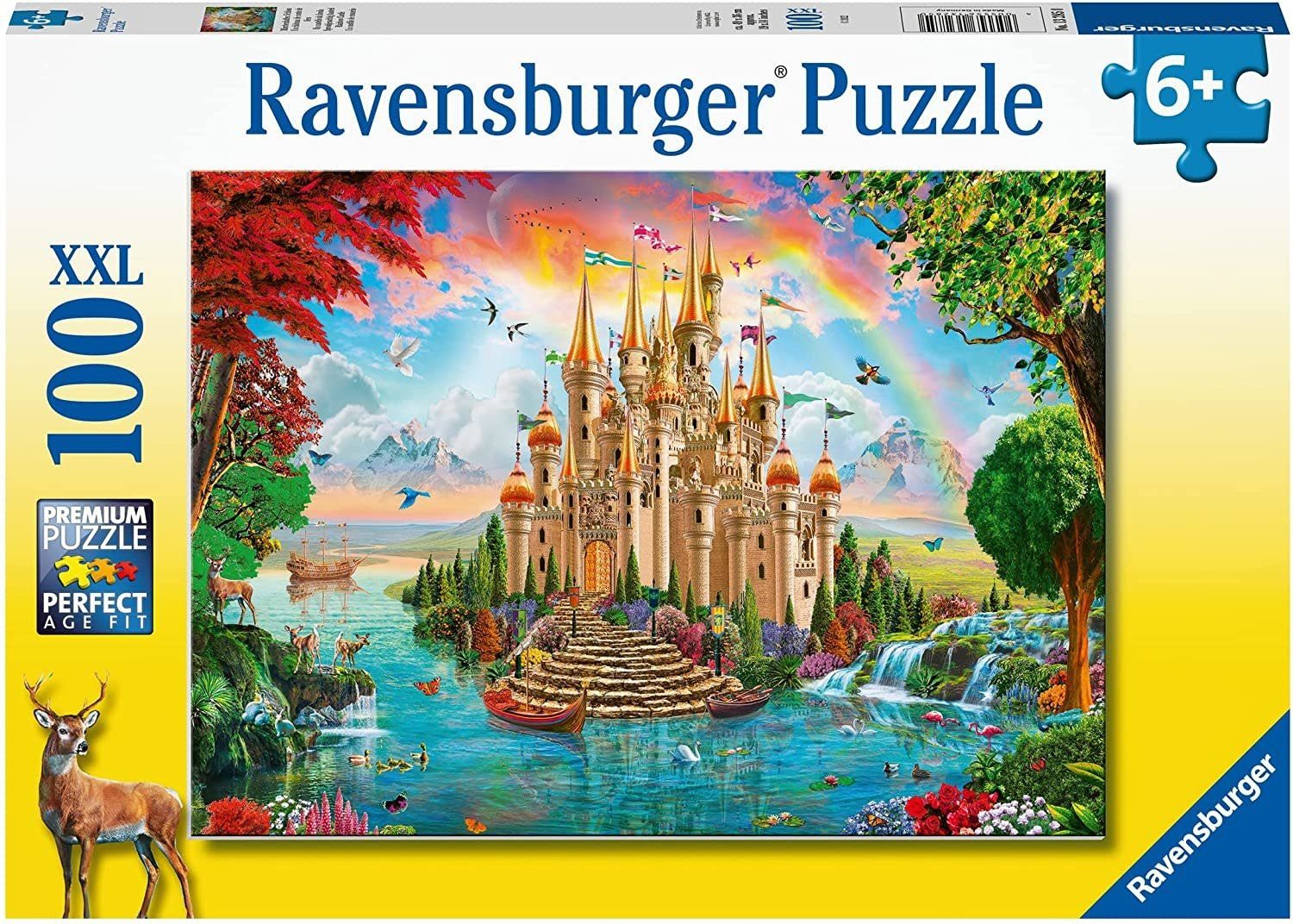 Rainbow Castle - 100 pc Puzzle