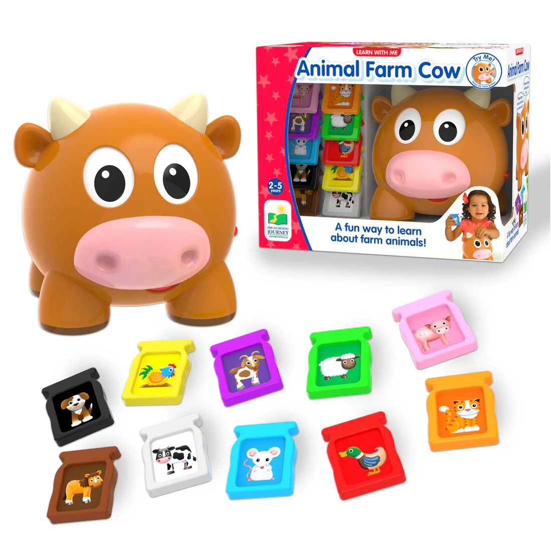 Learn With Me - Animal Farm Cow
