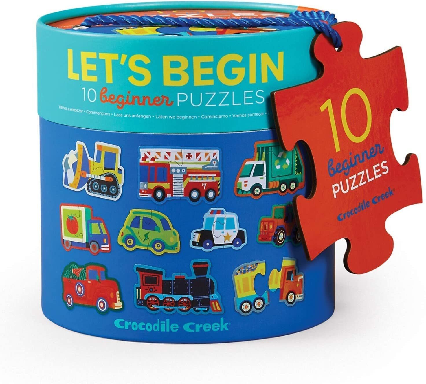 Let’s Begin Puzzle - Vehicles