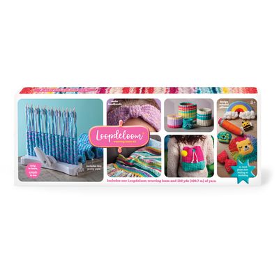 Loopdeloom Spindle Weaving Loom Kit