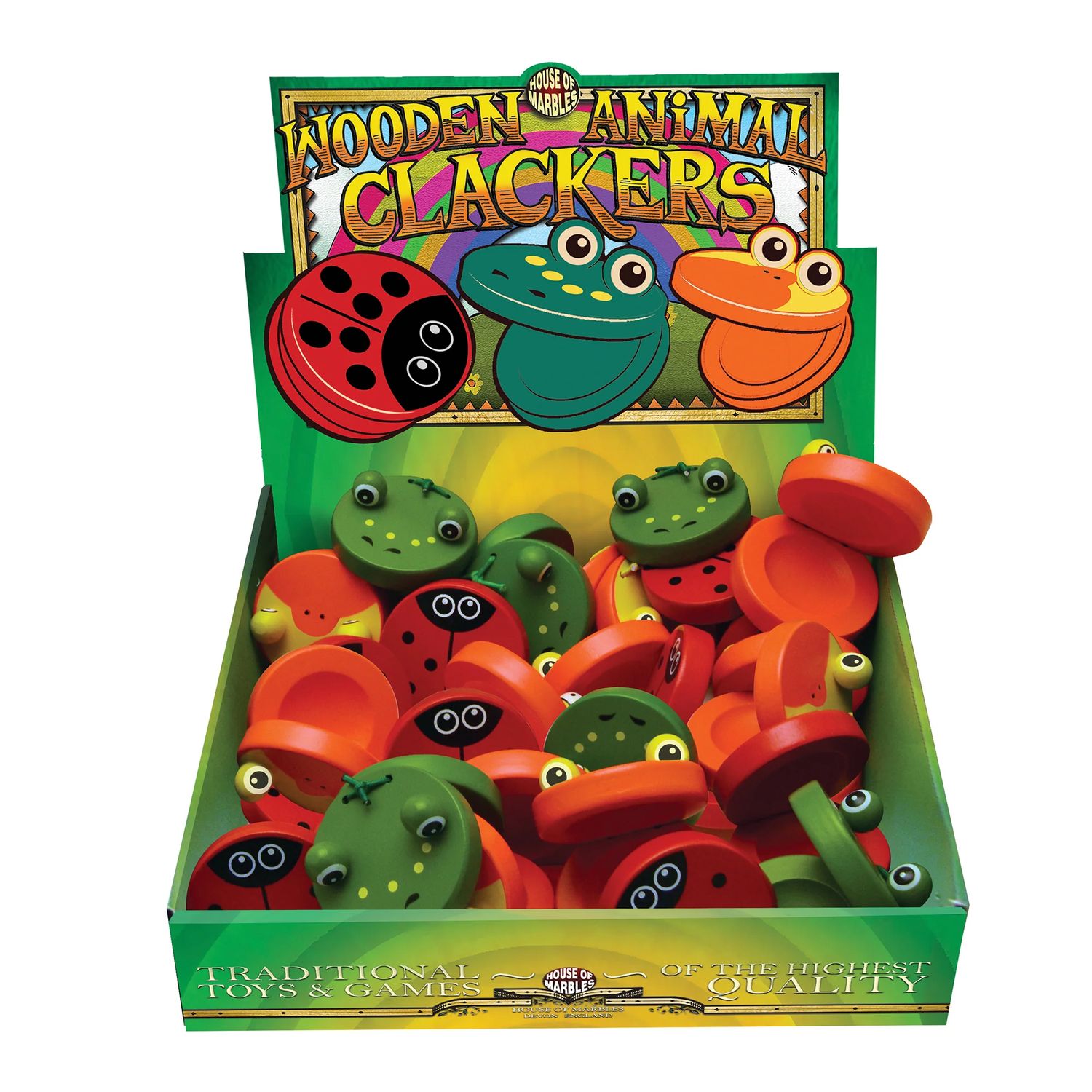 Wooden Animal Clacker