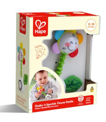 Shake ‘n Sparkle Flower Rattle