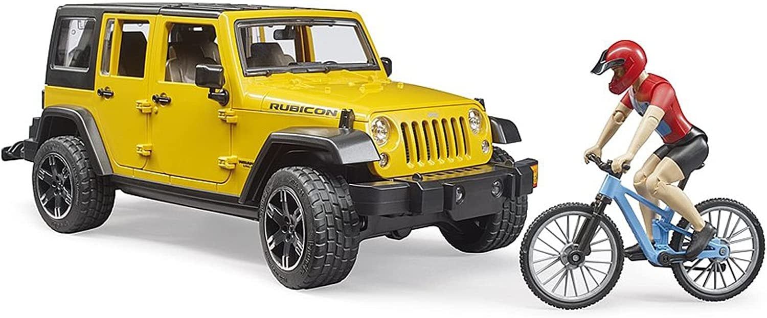 Jeep Rubicon w/Mountain Bike (02543)