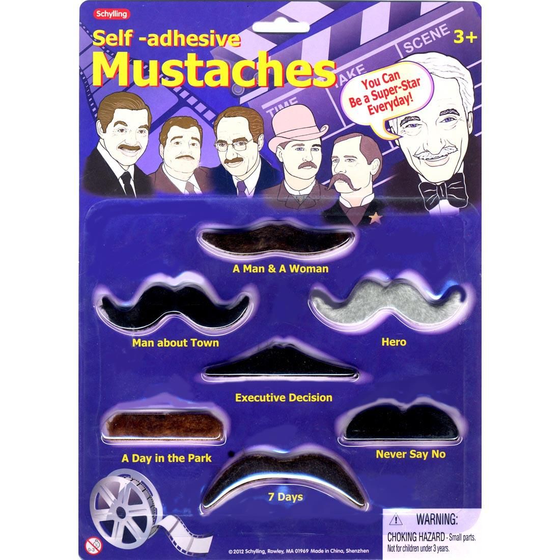 Mustaches - Self Adhesive