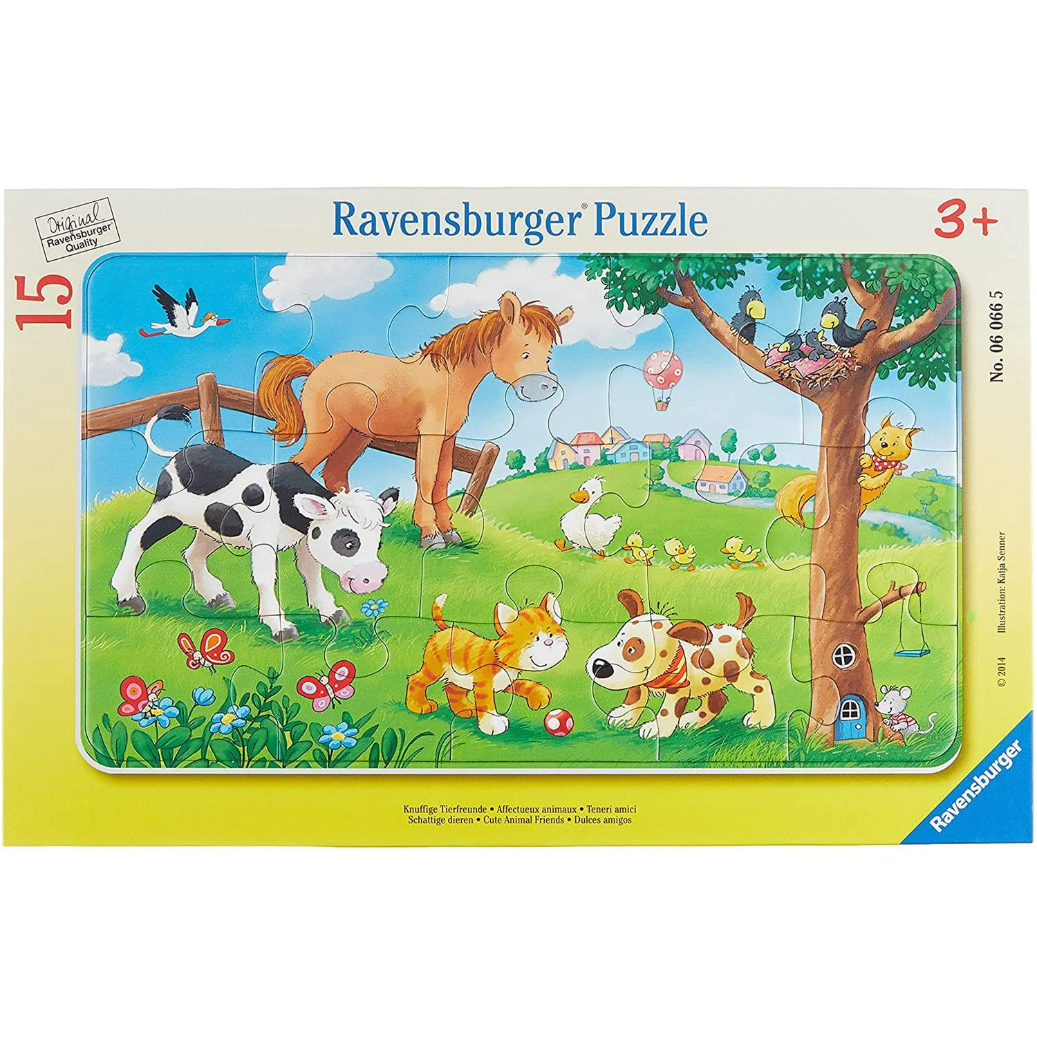 Cute Animal Friends - 15 Pc. Puzzle