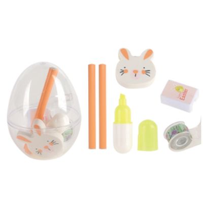 Egg Bunny Stationery Set
