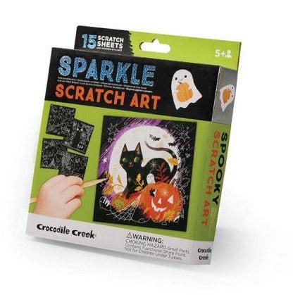 Sparkle Scratch Art - Spooky