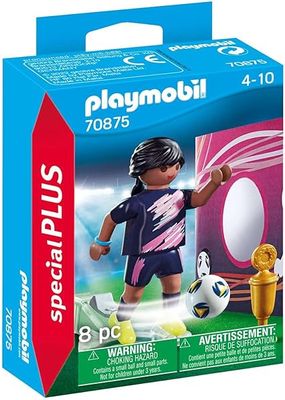 Soccer Player with Goal - Playmobil 70875