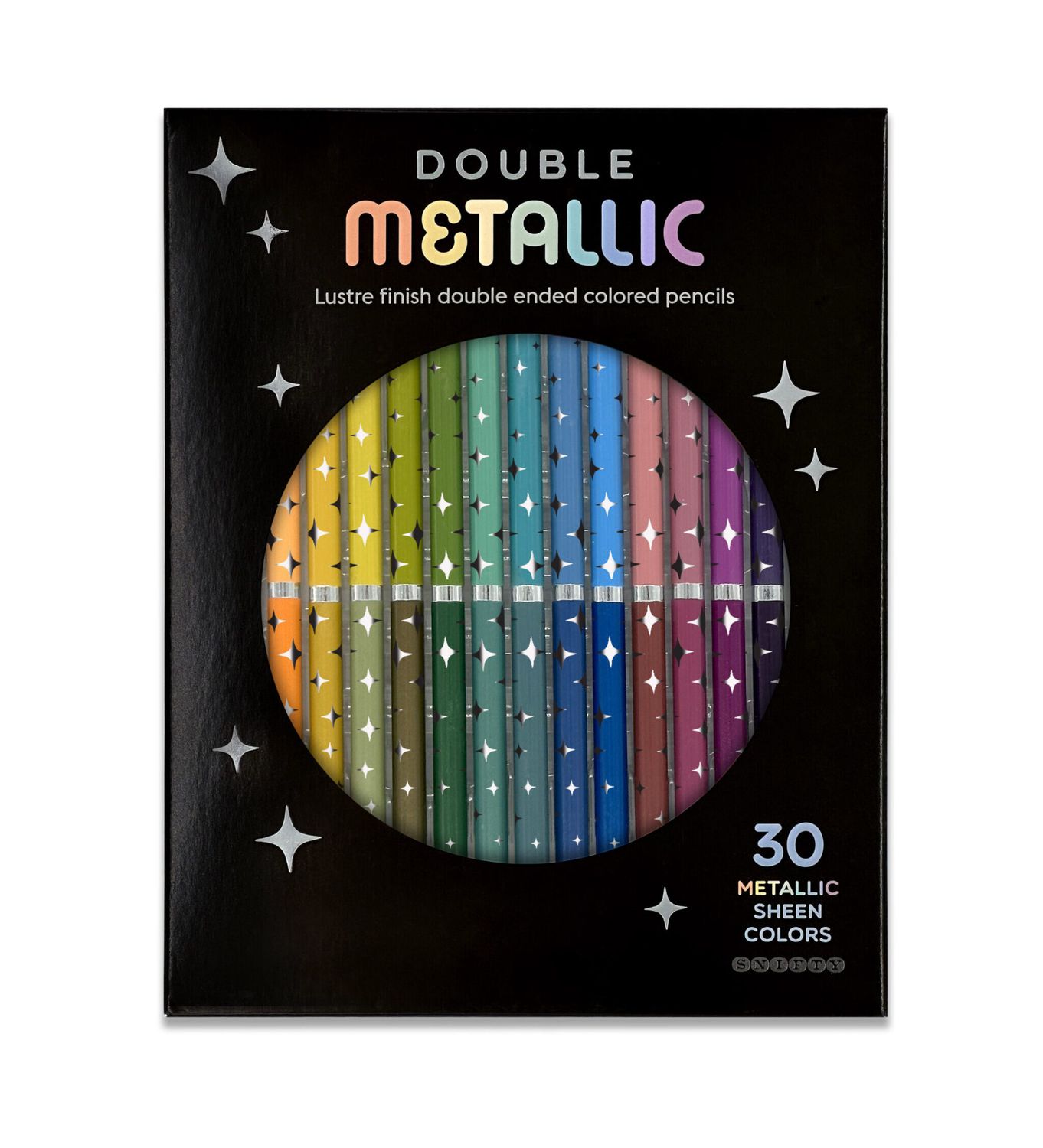 Double Metallic Colored Pencils