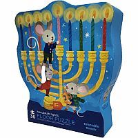 Hanukkah Lights Puzzle - 36pc