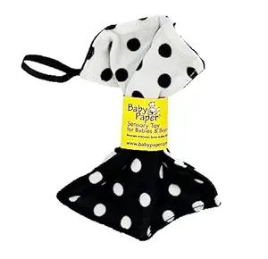 Baby Paper - Black &amp; White Polka Dots