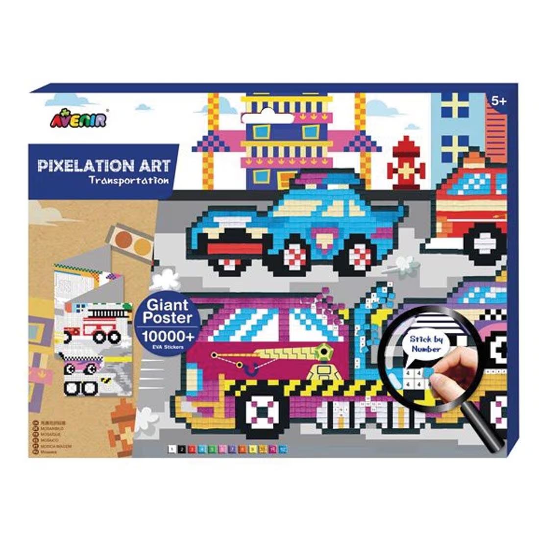 Pixelation Art - Transportation