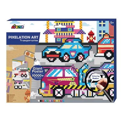 Pixelation Art - Transportation