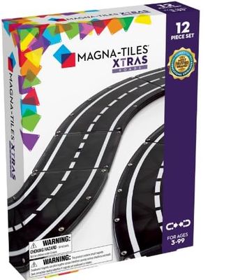 Magna-Tiles Xtras Roads